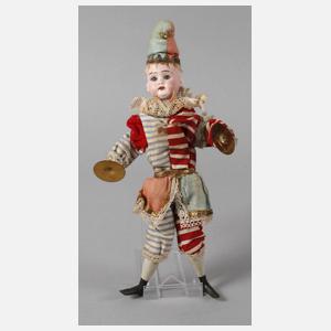 Porzellankopfpuppe als Halbautomat