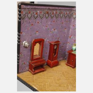 Große Puppenstube mit Zubehör