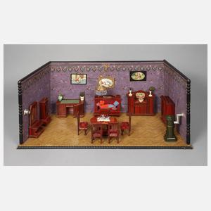 Große Puppenstube mit Zubehör