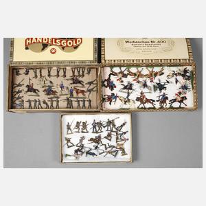 Konvolut Zinnsoldaten