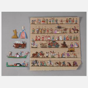 Konvolut Berliner Zinnfiguren Kulturgeschichte