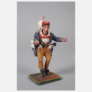 Wackelkopffigur als Puppenverkäufer