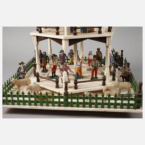 Globensteiner Pyramide mit Grulich Figuren