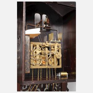 Kuckucksuhr mit Zitherspieler