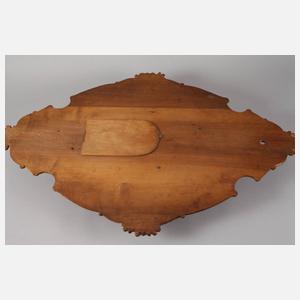 Übergroße jagdliche Wanduhr