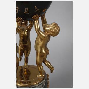 Figurenuhr Bronze
