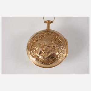 Spindeltaschenuhr Gold