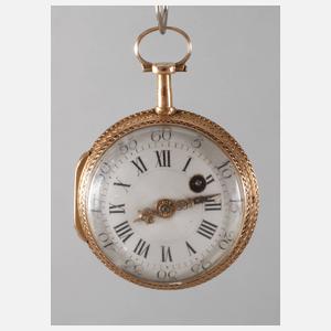 Spindeltaschenuhr Gold