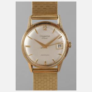 Herrenarmbanduhr Dugena Gold