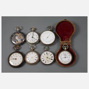 Konvolut Taschenuhren