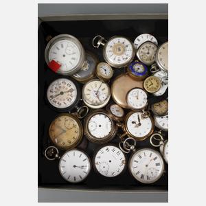 Konvolut Taschenuhren