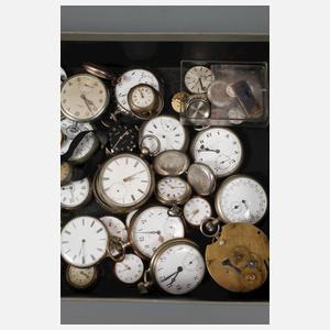 Konvolut Taschenuhren