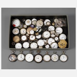 Konvolut Taschenuhren