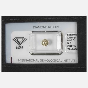 Brillant von 0,85 ct
