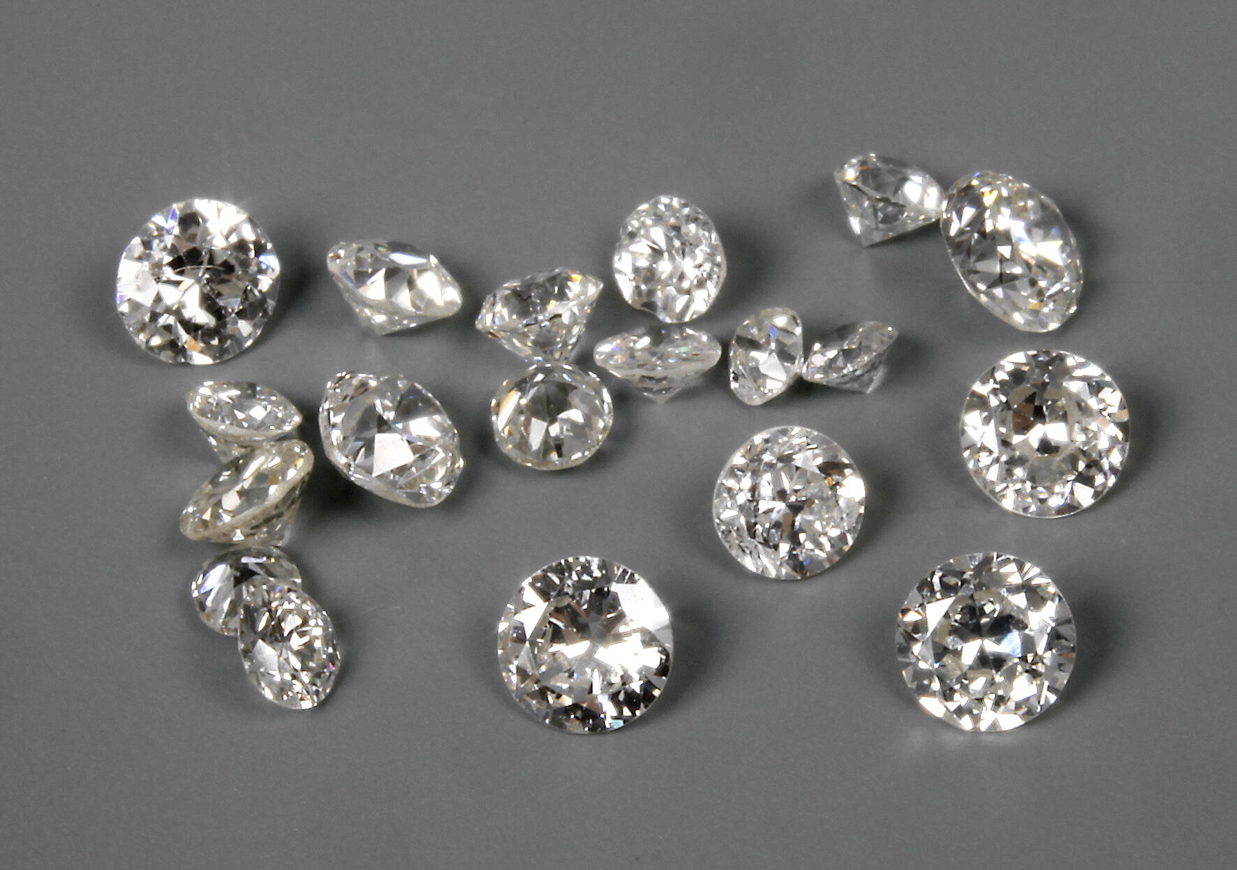 Konvolut geschliffene Diamanten, 1,88 ct