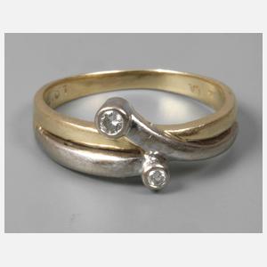 Damenring mit Brillanten