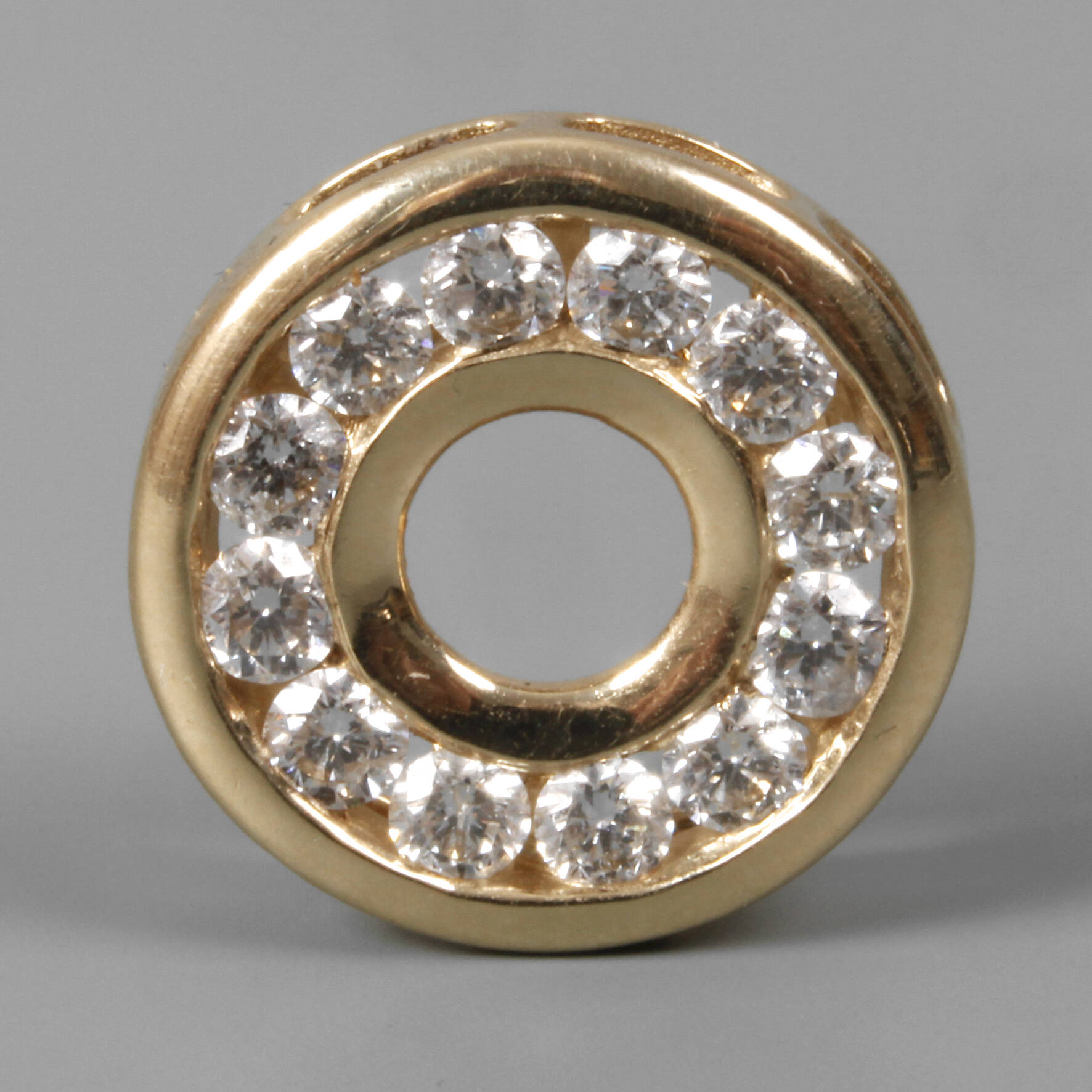Anhänger mit Brillanten von ca. 1,2 ct