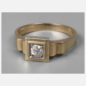 Damenring mit Brillant