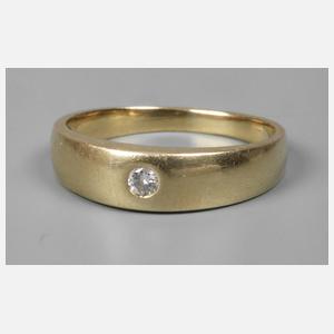 Damenring mit Brillant