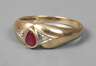 Damenring mit Rubin