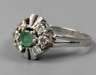 Damenring mit Smaragd
