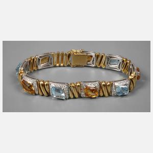 Armband mit Steinbesatz