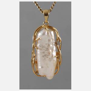 Anhänger mit Barockperle