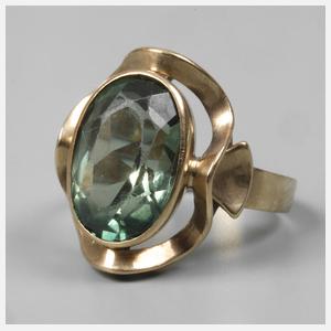 Damenring mit Steinbesatz