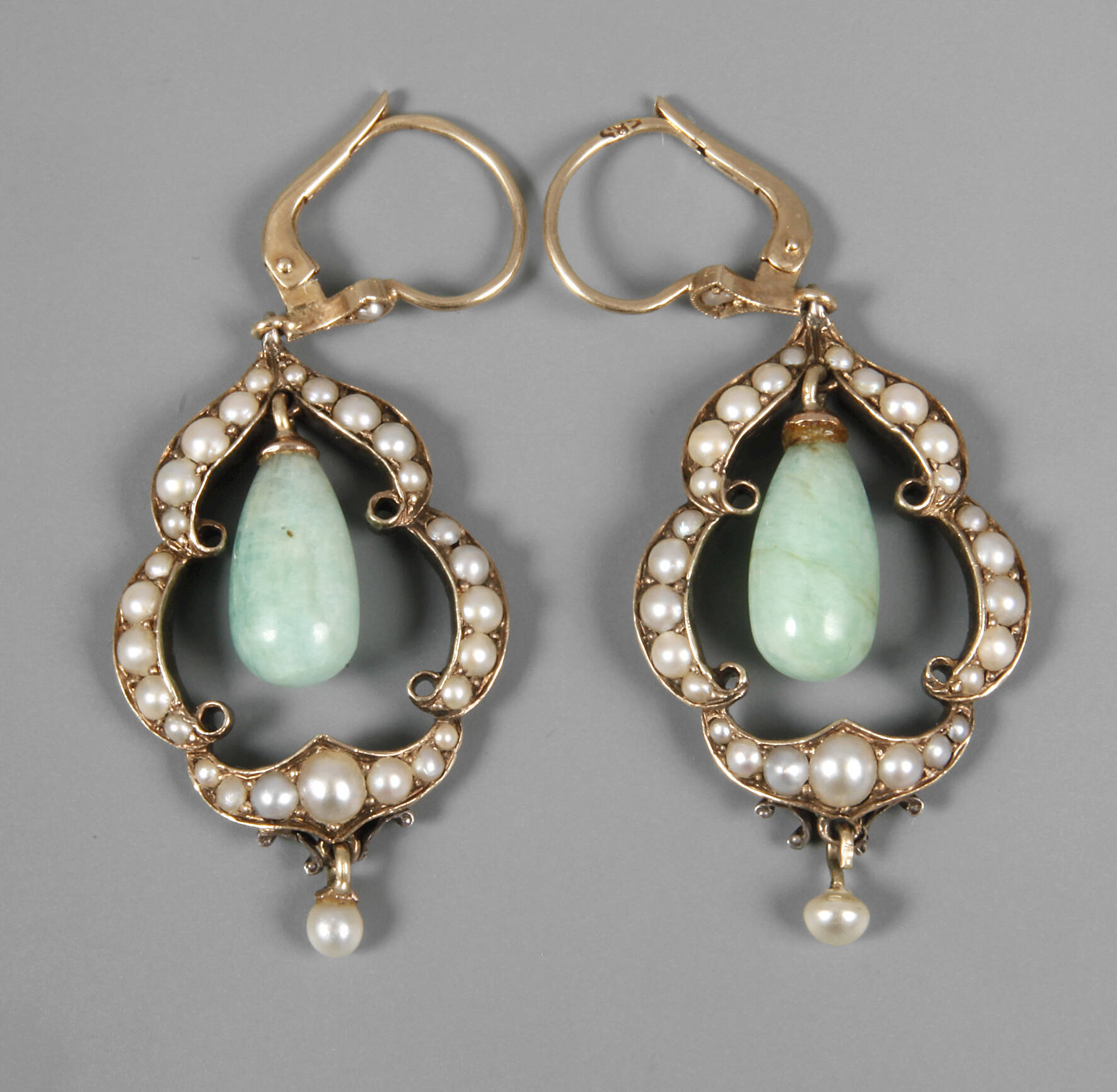 Paar Ohrhänger Gründerzeit