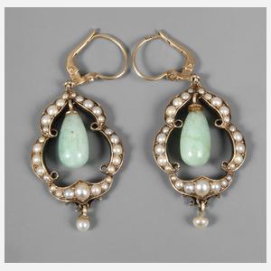 Paar Ohrhänger Gründerzeit