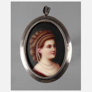 Feiner Medaillonanhänger