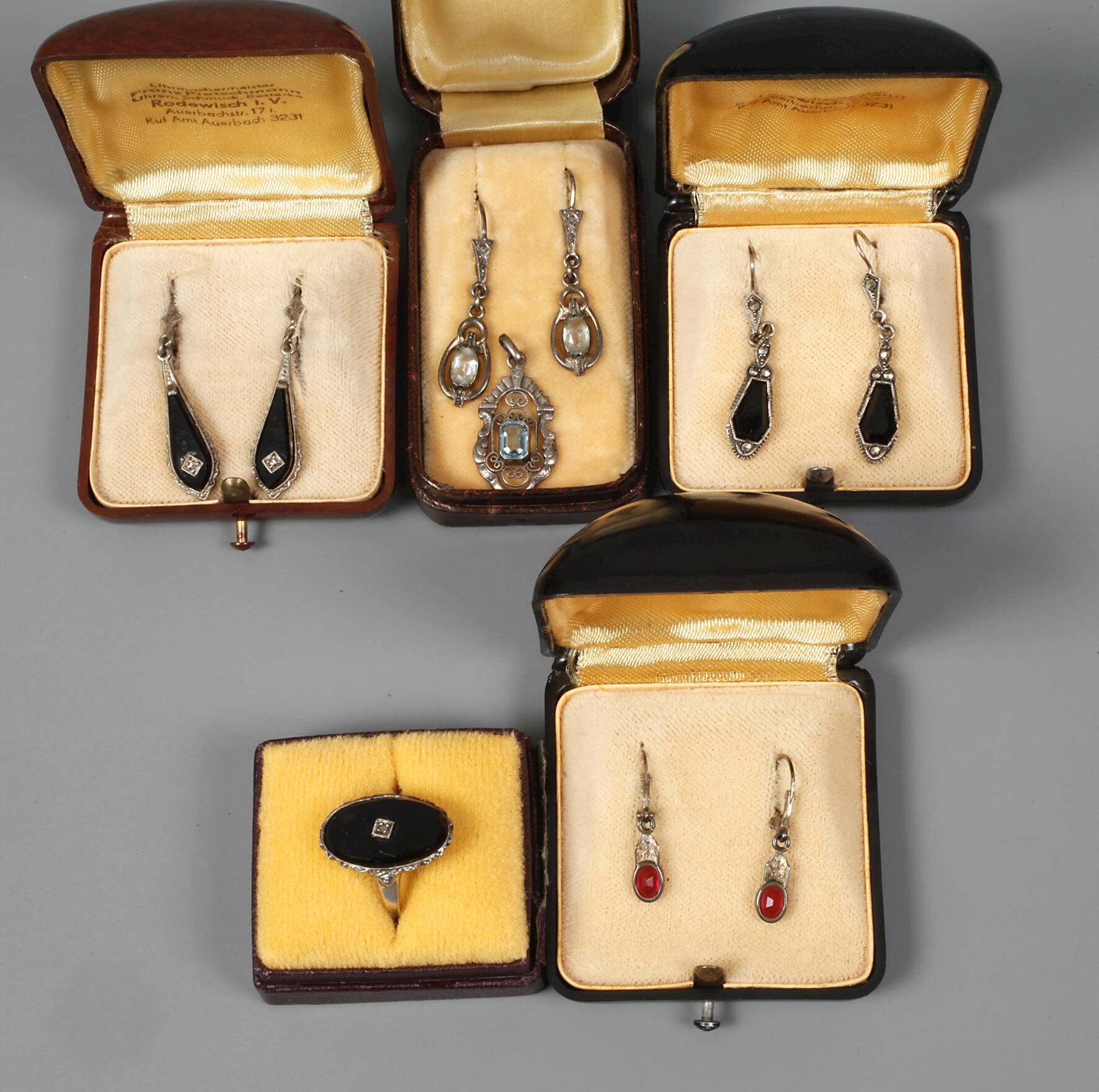 Konvolut Art déco-Schmuck