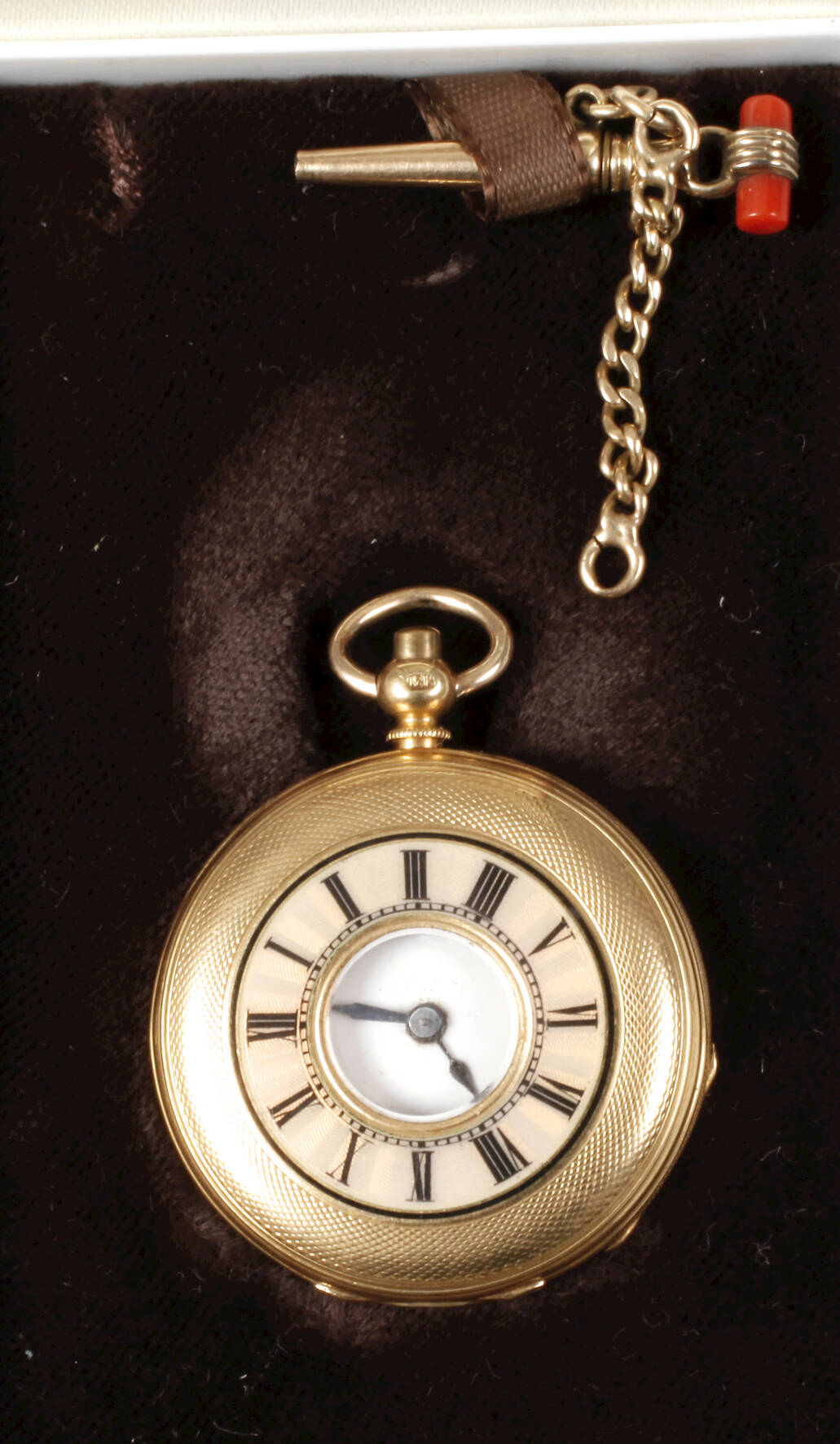 Feine Halbsavonnette Gold