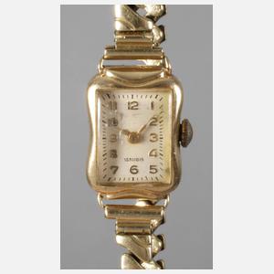 Damenarmbanduhr Gold