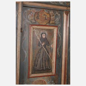 Bemalter Bauernschrank