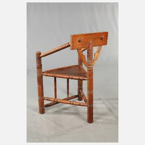 Bäuerlicher Eckstuhl