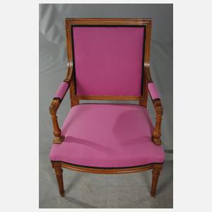 Paar klassizistische Sessel