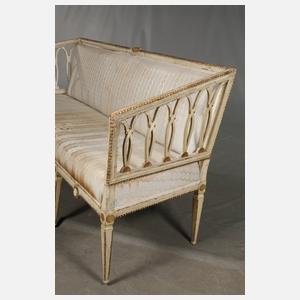 Klassizistische Sitzbank