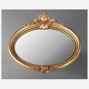 Großer ovaler Spiegel