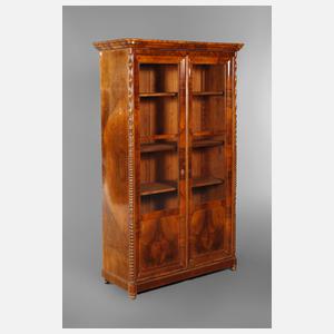Büchervitrine Spätbiedermeier