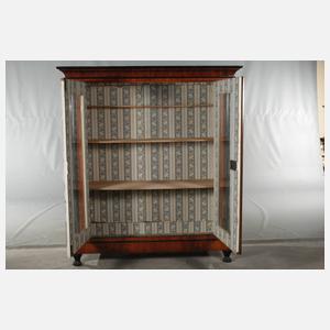 Biedermeier-Glasschrank