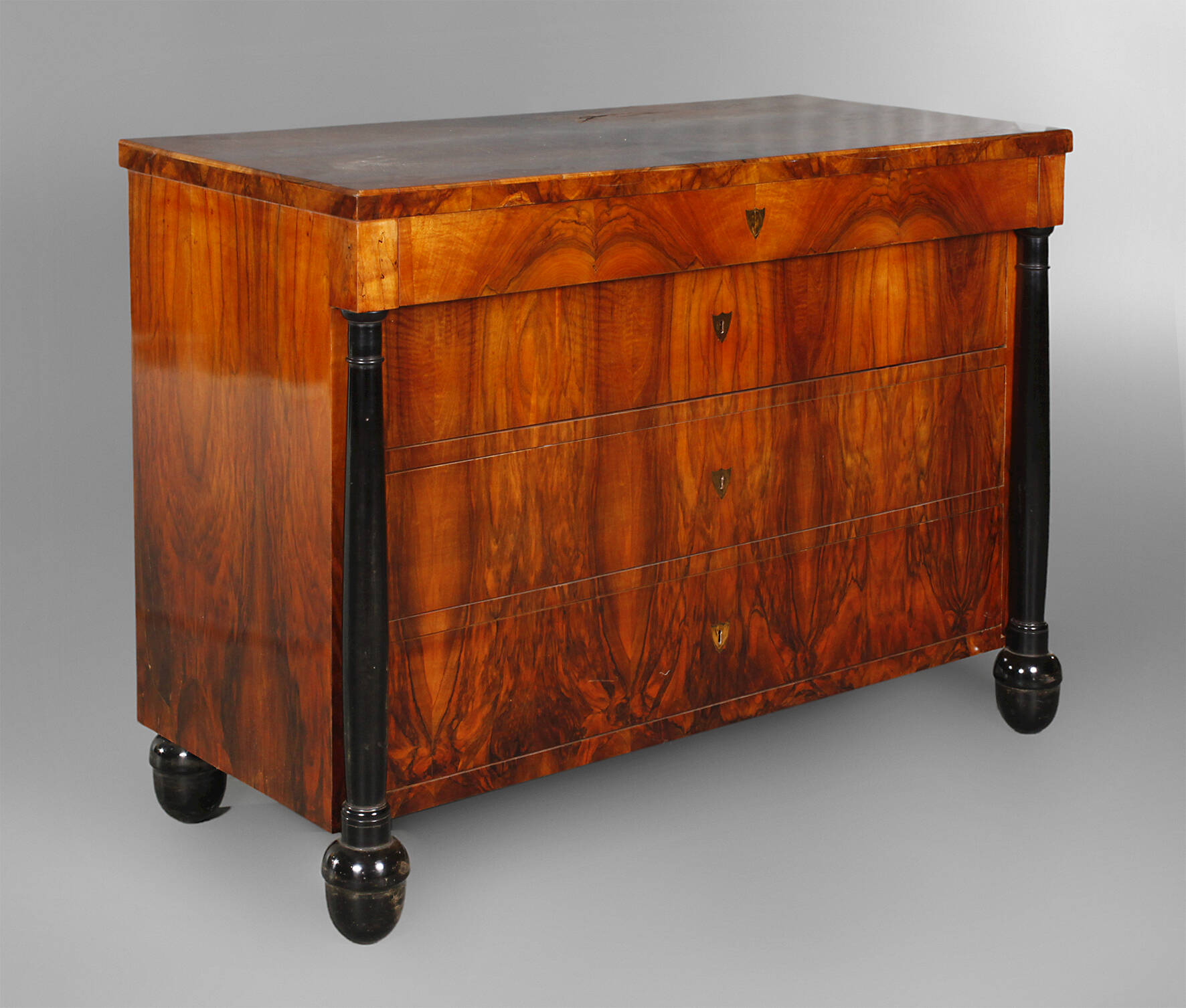 Säulenkommode Biedermeier