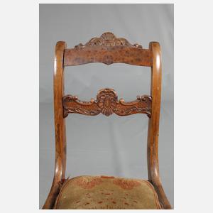 Vier Stühle Spätbiedermeier