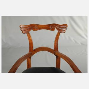 Paar Biedermeiersessel