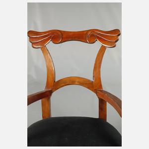 Paar Biedermeiersessel