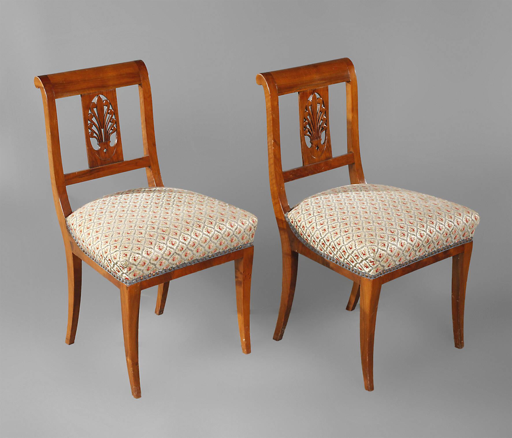 Paar Biedermeierstühle