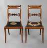 Paar Biedermeierstühle