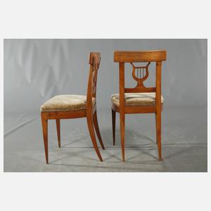 Drei Biedermeierstühle