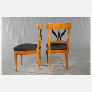 Paar Biedermeierstühle