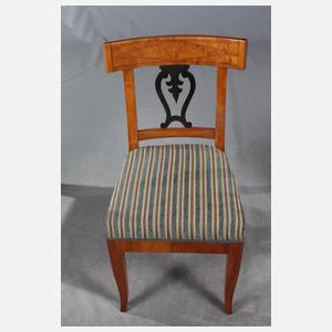 Sechs Stühle Biedermeier